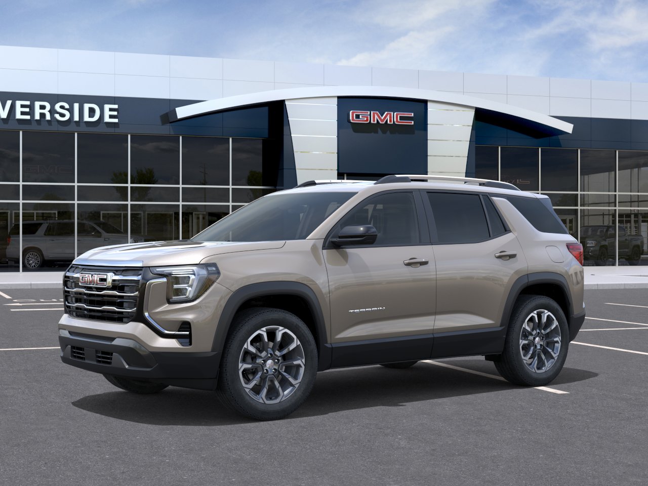 New 2027 Riverstone Metallic GMC Elevation image 2