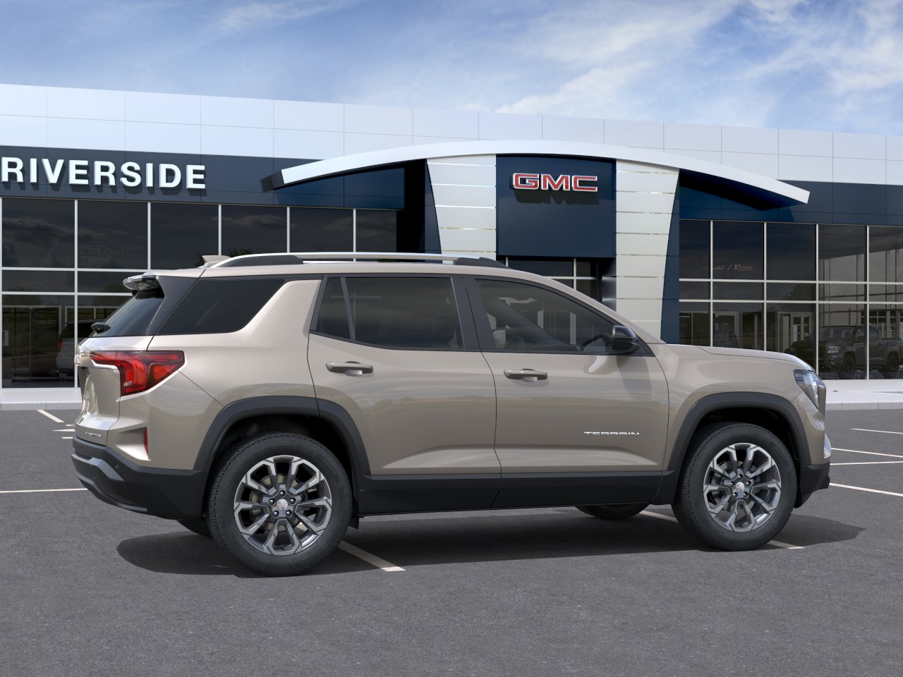 New 2027 Riverstone Metallic GMC Elevation image 5