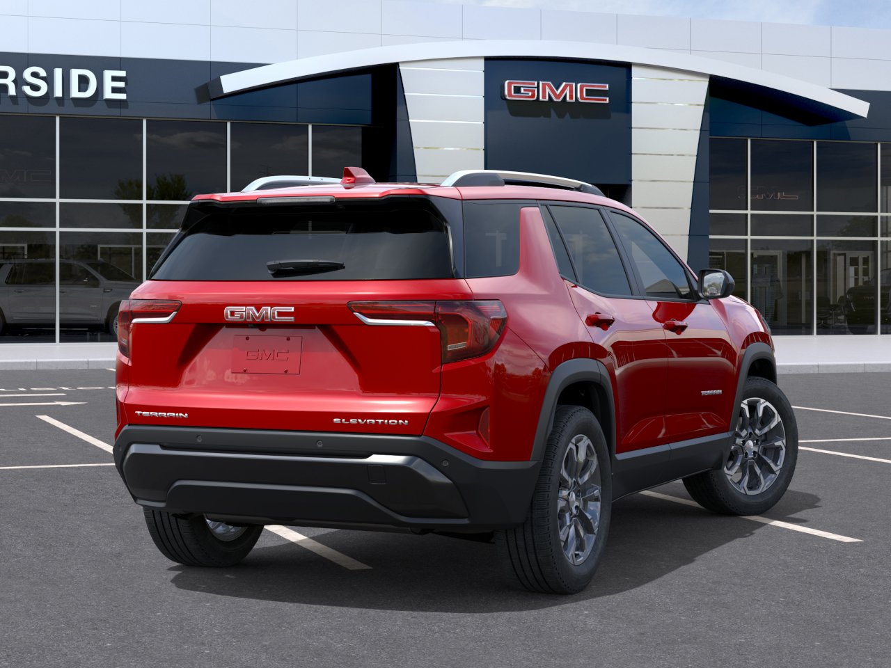 New 2027 Volcanic Red Tintcoat GMC Elevation image 4