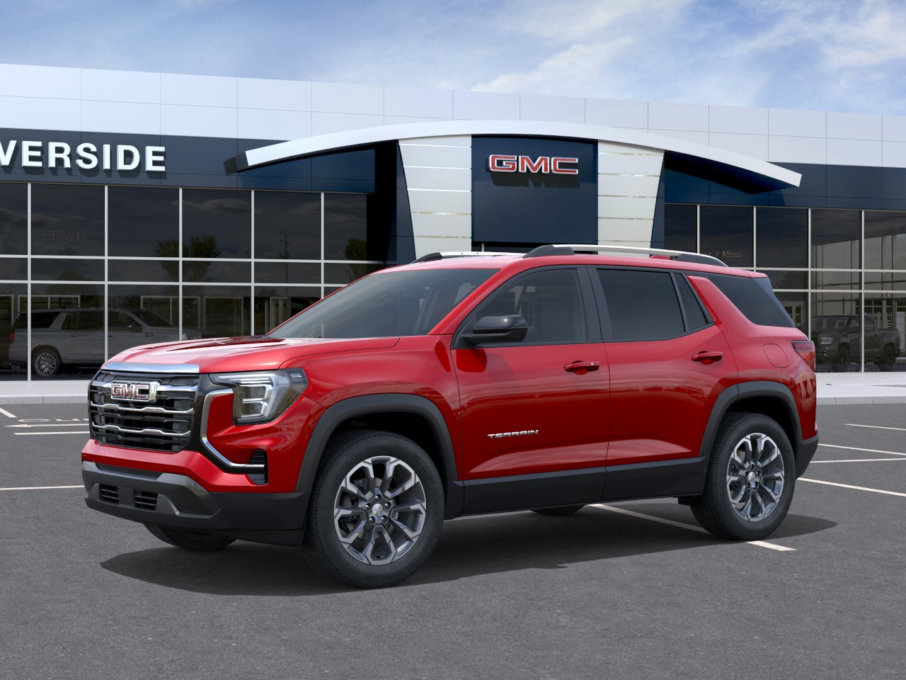 New 2027 Volcanic Red Tintcoat GMC Elevation image 2
