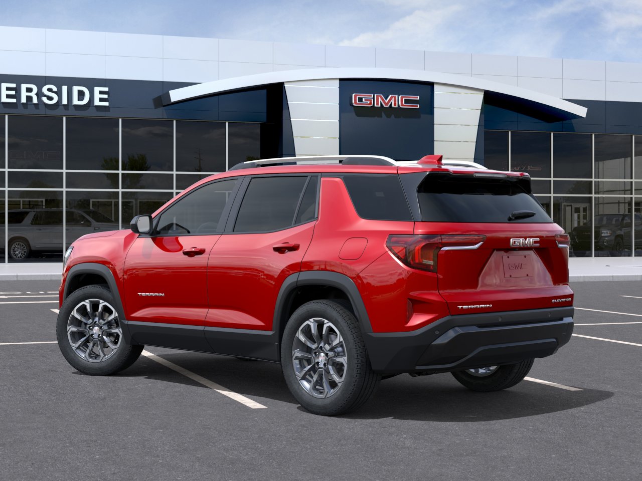 New 2027 Volcanic Red Tintcoat GMC Elevation image 3
