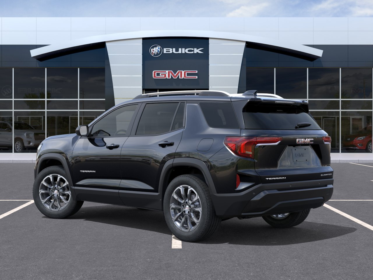 New 2027 Ebony Twilight Metallic GMC Elevation image 3