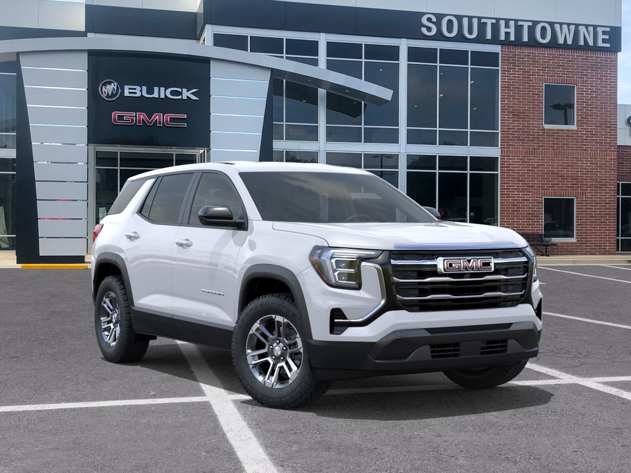 New 2027 Summit White GMC FWD Elevation image 31