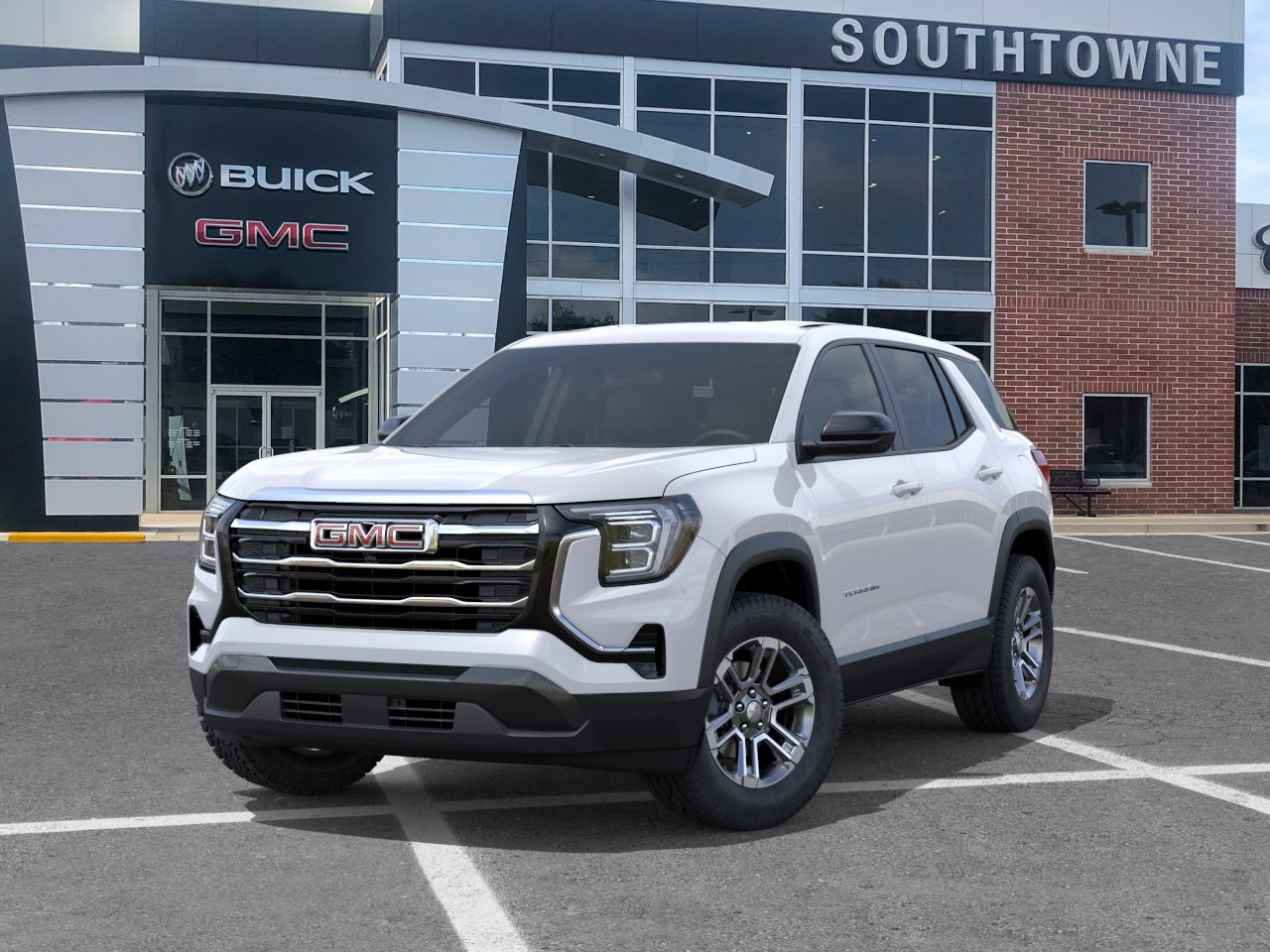 New 2027 Summit White GMC FWD Elevation image 30