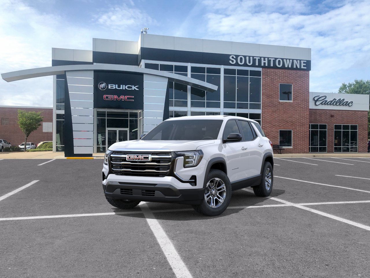 New 2027 Summit White GMC FWD Elevation image 32