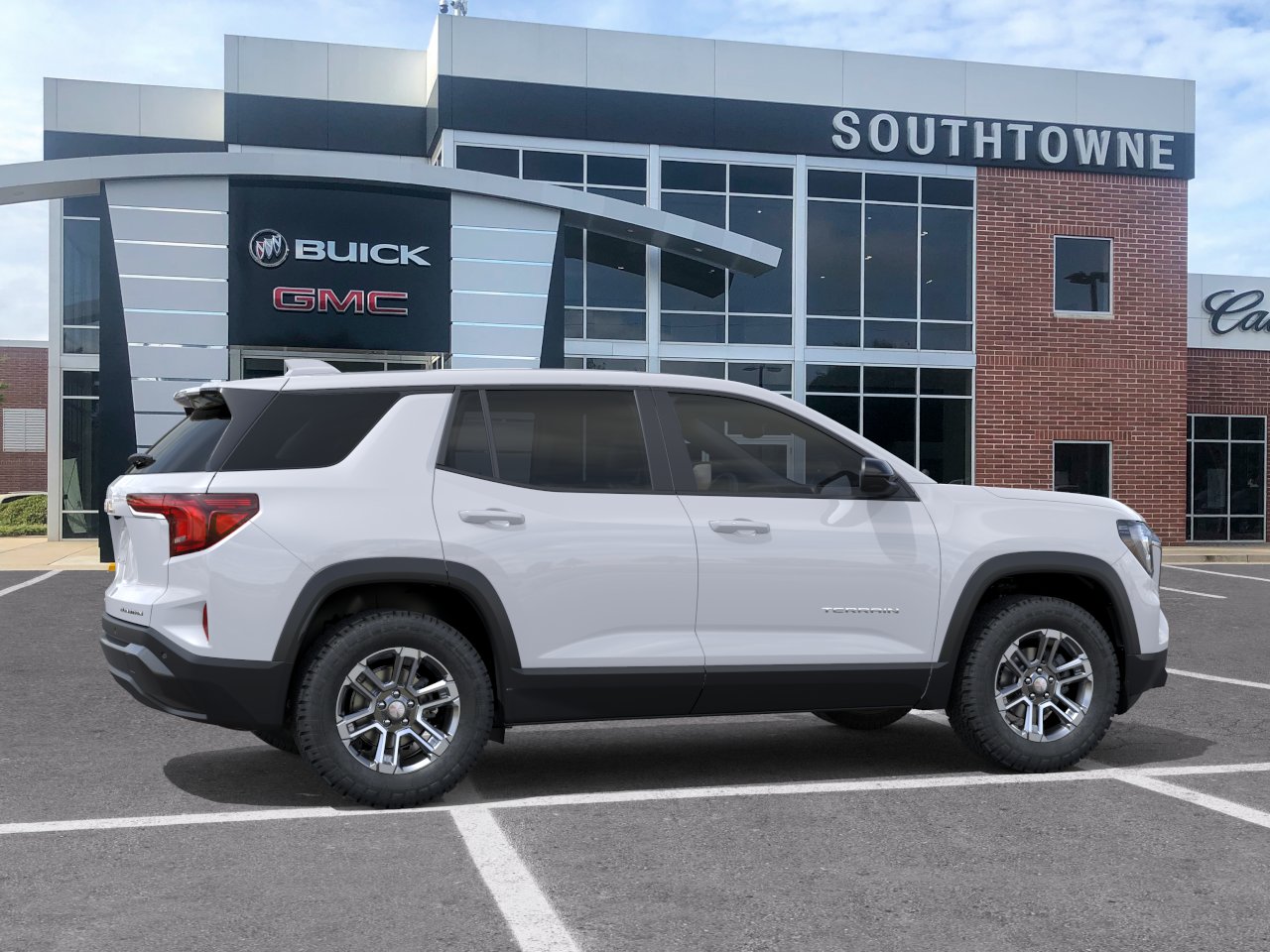 New 2027 Summit White GMC FWD Elevation image 29