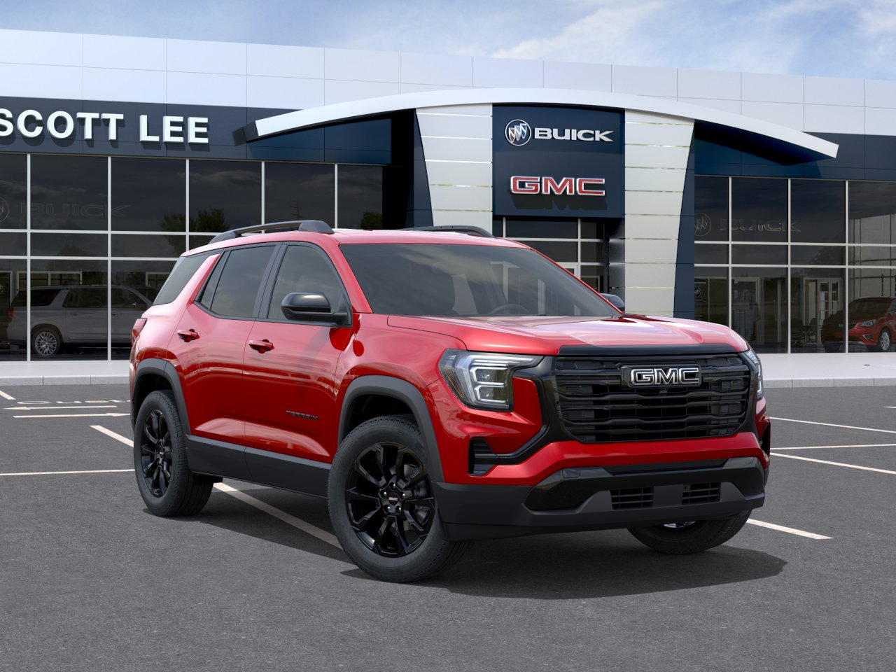 New 2027 Volcanic Red Tintcoat GMC Elevation image 7
