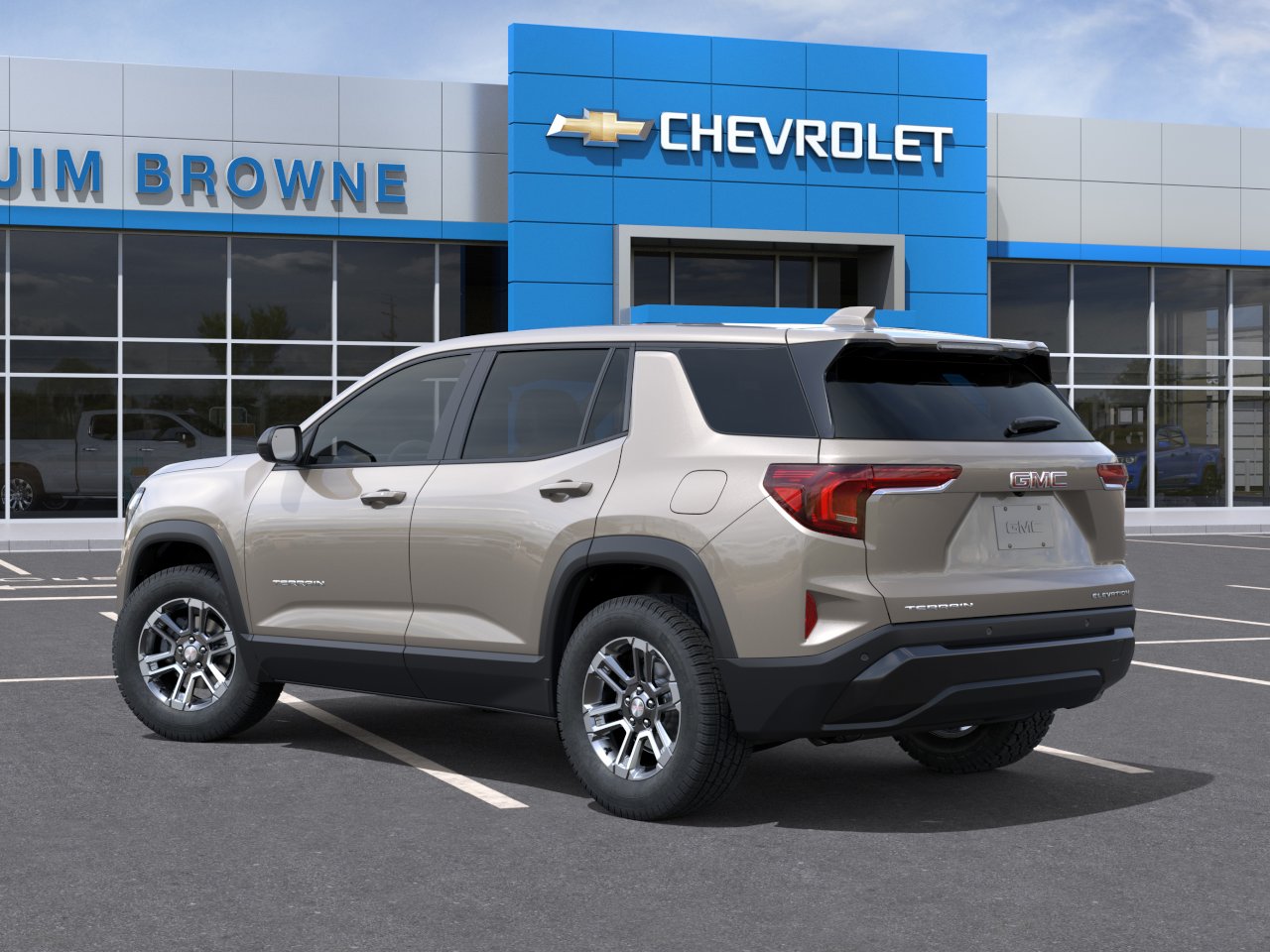 New 2027 Riverstone Metallic GMC FWD Elevation image 27