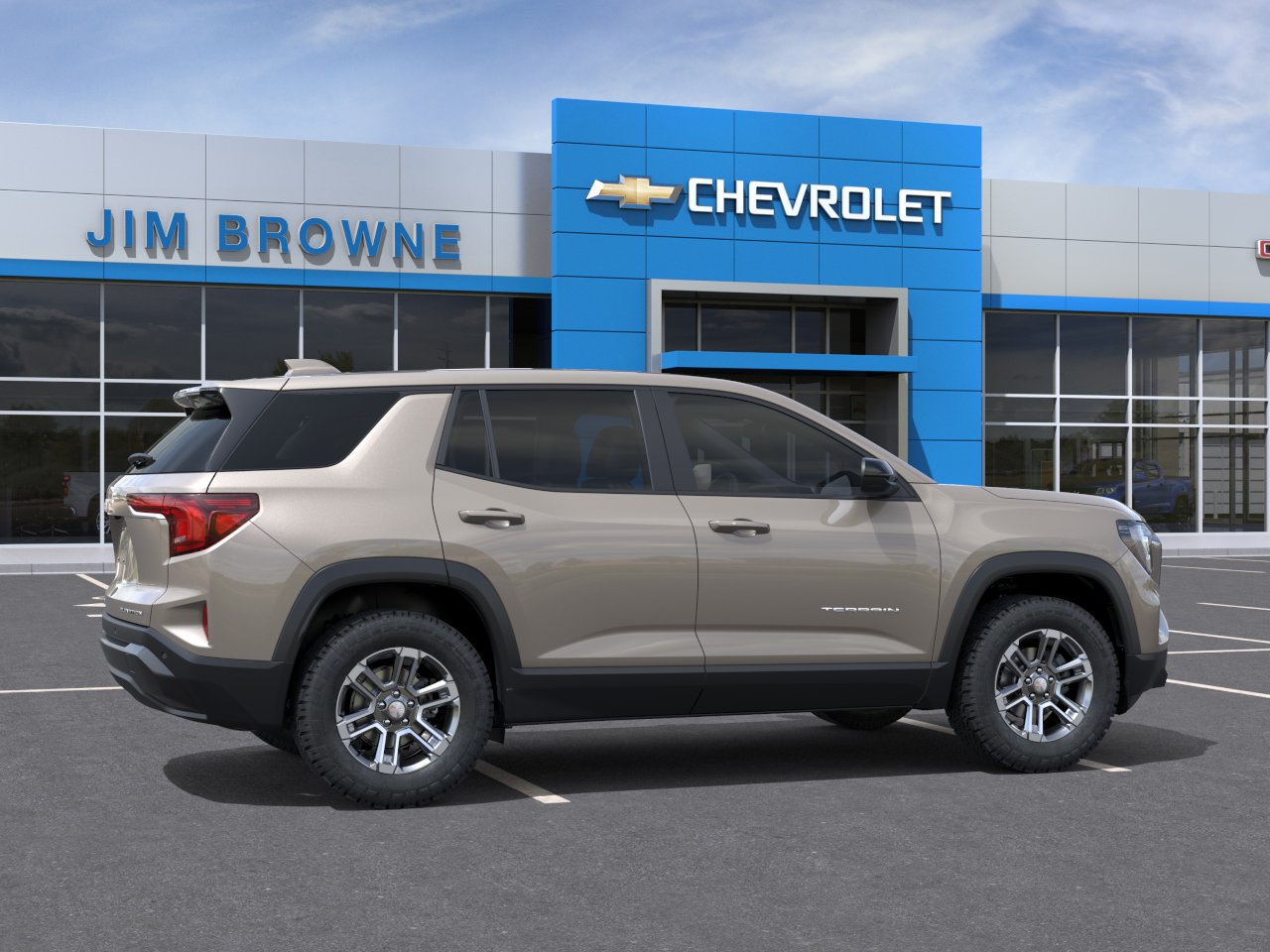 New 2027 Riverstone Metallic GMC FWD Elevation image 29