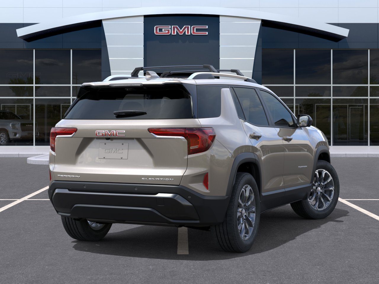 New 2027 Riverstone Metallic GMC Elevation image 4