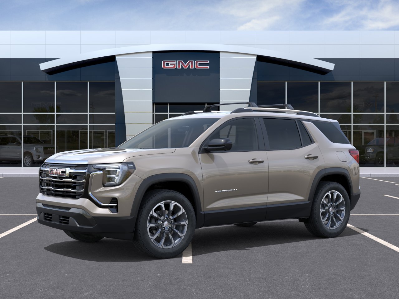 New 2027 Riverstone Metallic GMC Elevation image 2