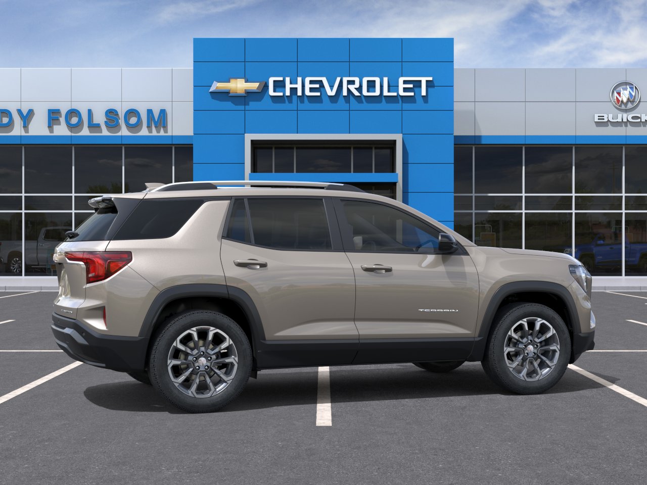 New 2027 Riverstone Metallic GMC Elevation image 5