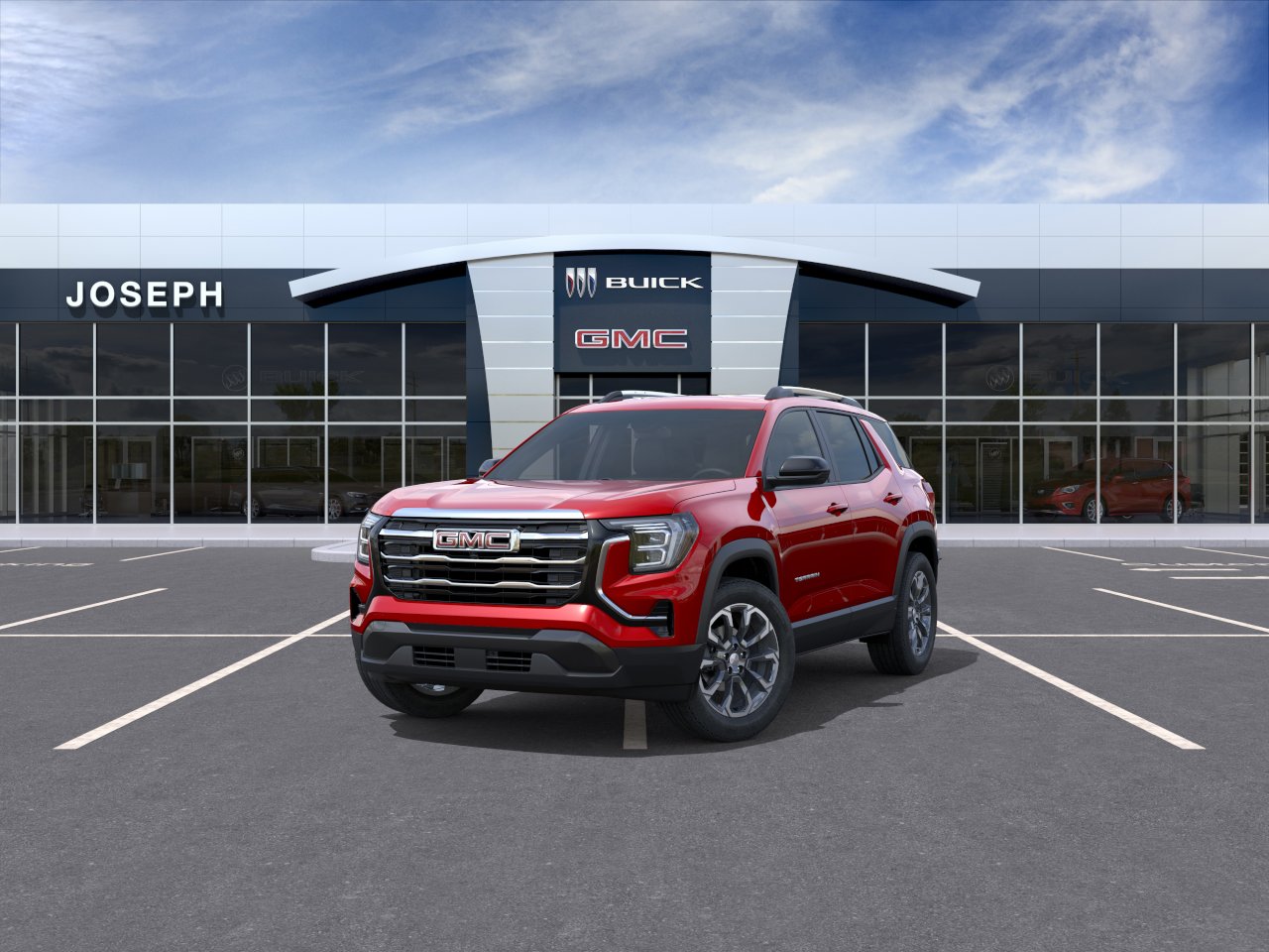 New 2027 Volcanic Red Tintcoat GMC FWD Elevation image 32
