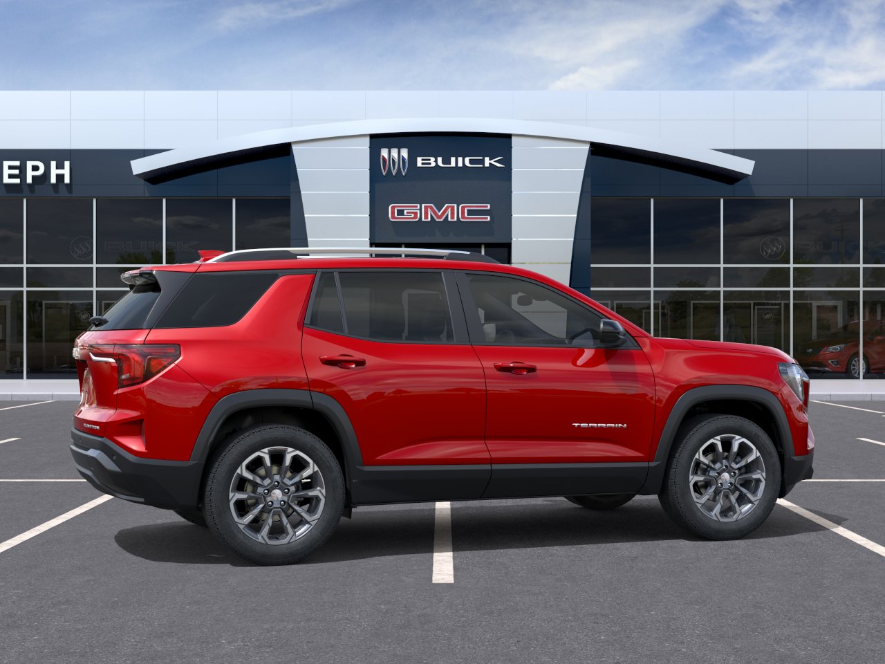 New 2027 Volcanic Red Tintcoat GMC FWD Elevation image 29