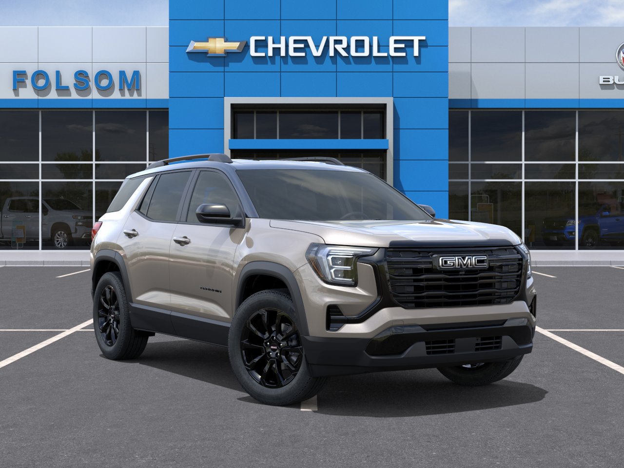 New 2027 Riverstone Metallic GMC Elevation image 7