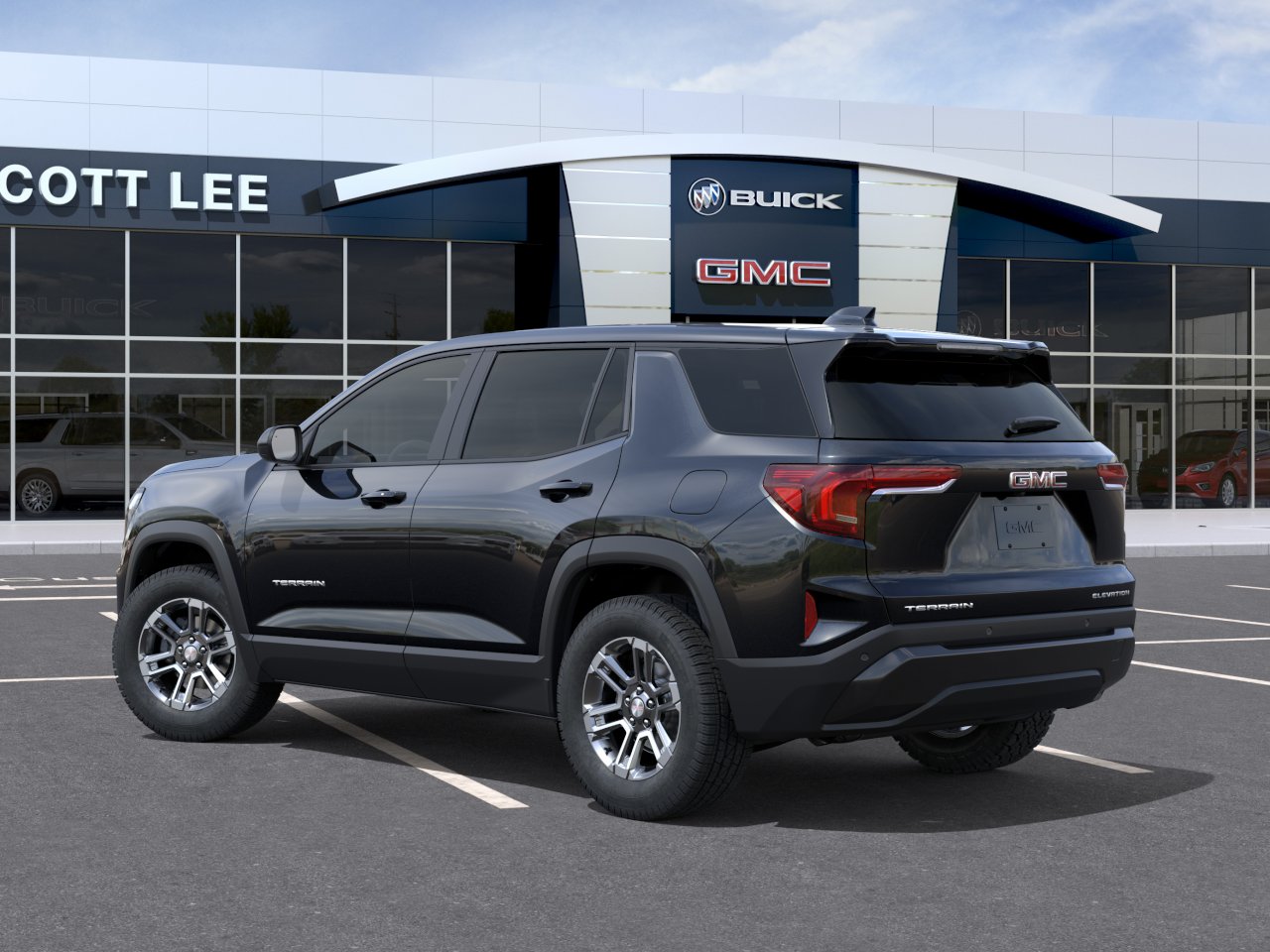 New 2026 Ebony Twilight Metallic GMC Elevation image 3