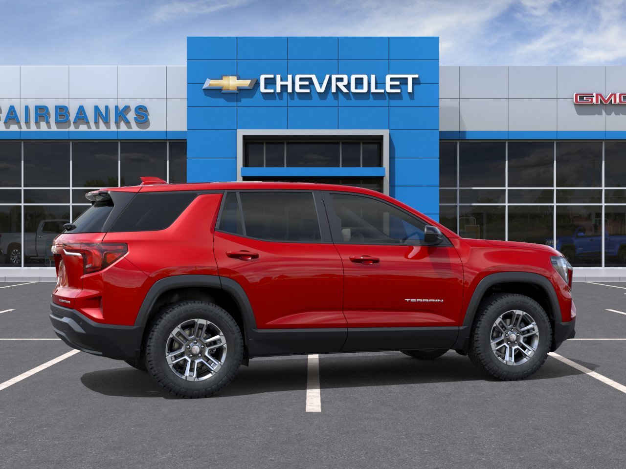 New 2027 Volcanic Red Tintcoat GMC Elevation image 5