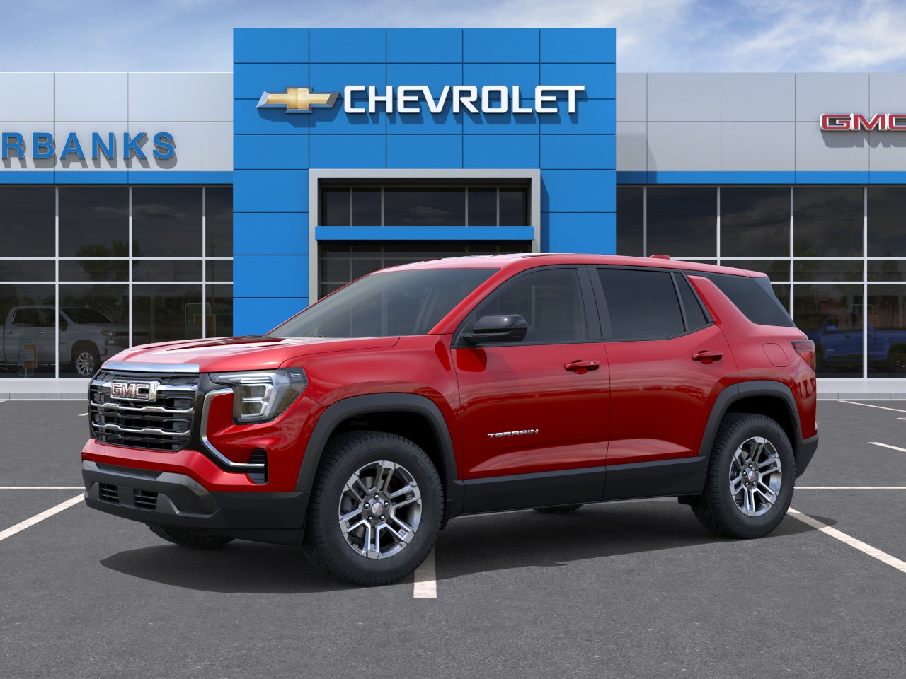 New 2027 Volcanic Red Tintcoat GMC Elevation image 2