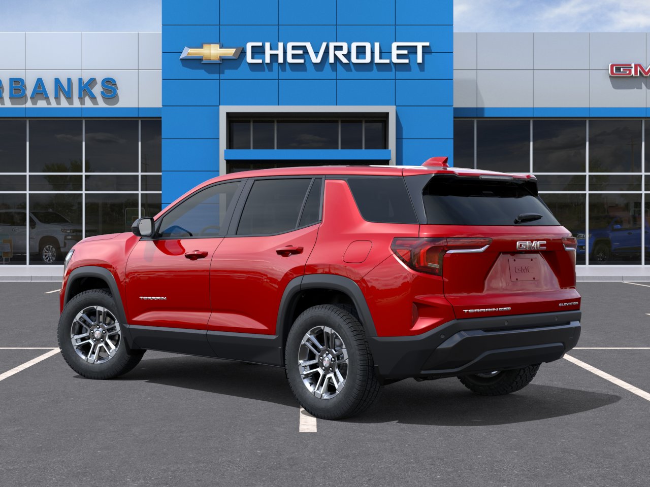 New 2027 Volcanic Red Tintcoat GMC Elevation image 3