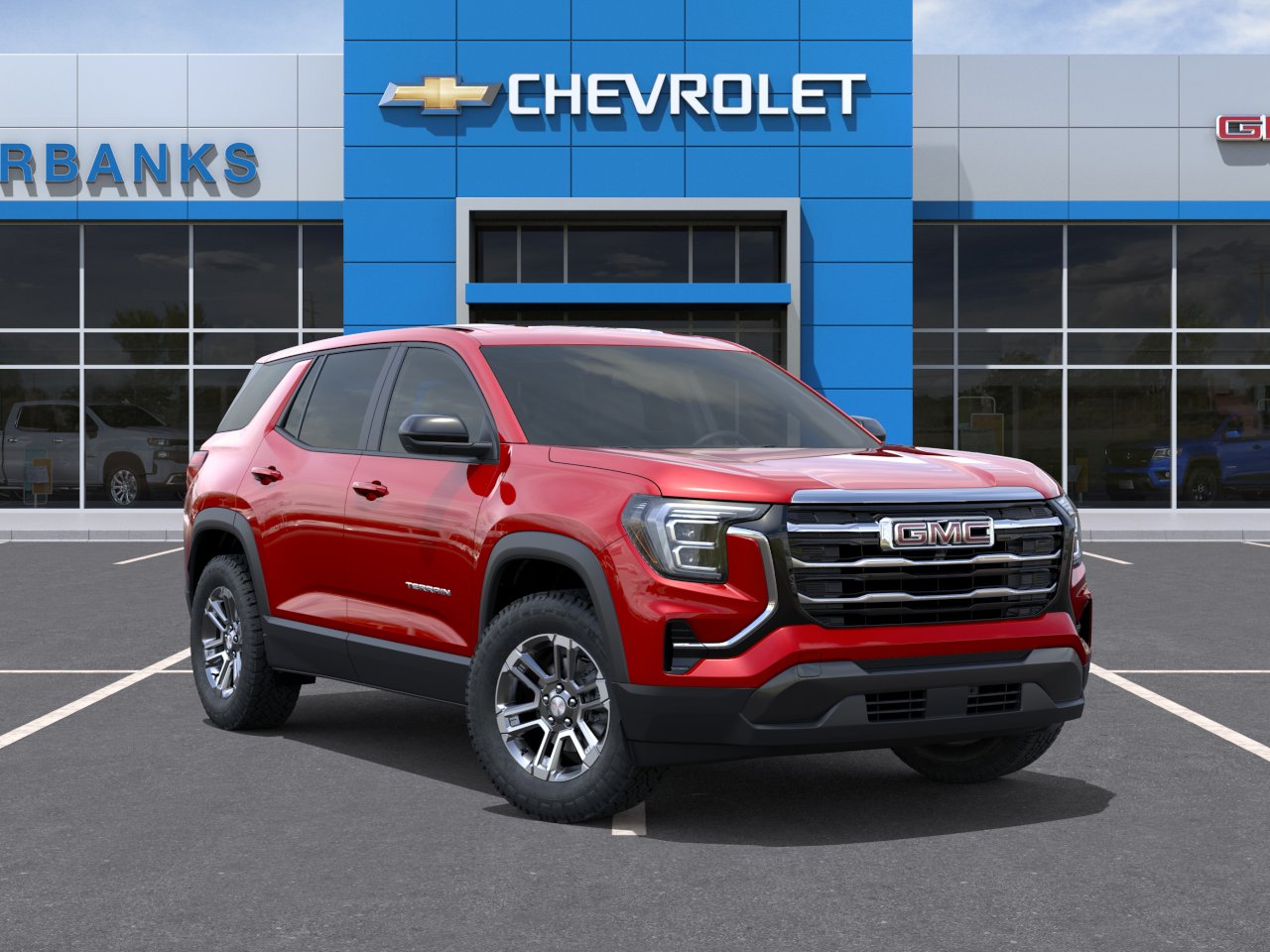 New 2027 Volcanic Red Tintcoat GMC Elevation image 7