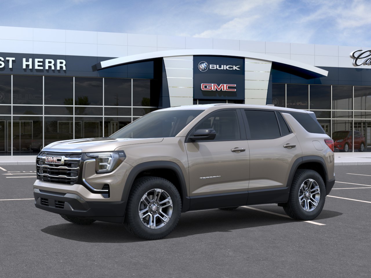 New 2027 Riverstone Metallic GMC Elevation image 2