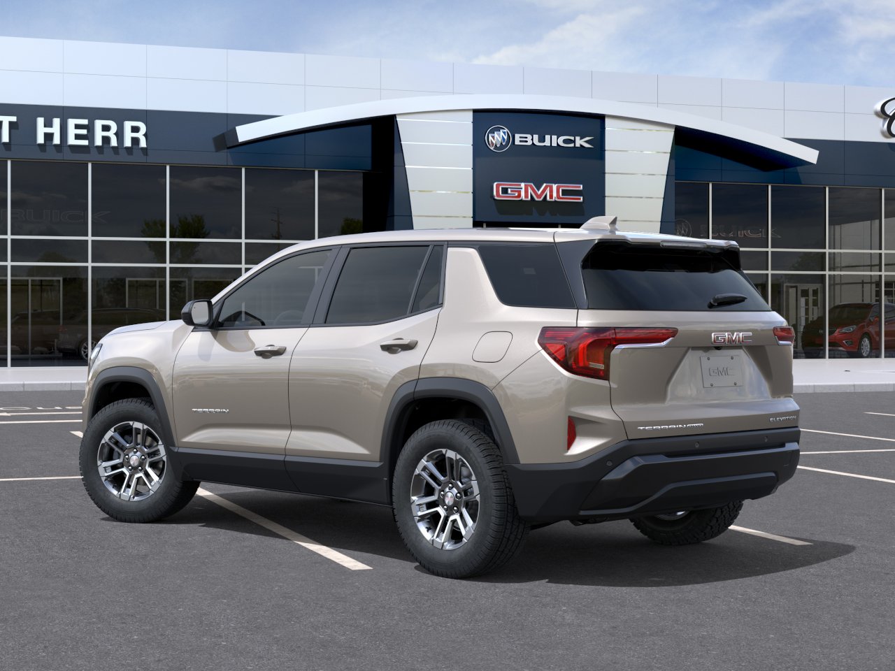 New 2027 Riverstone Metallic GMC Elevation image 3