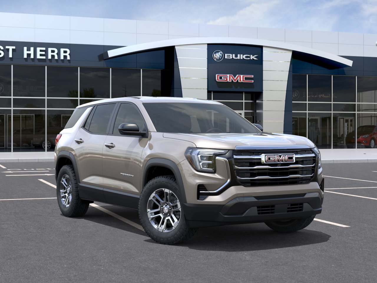 New 2027 Riverstone Metallic GMC Elevation image 7