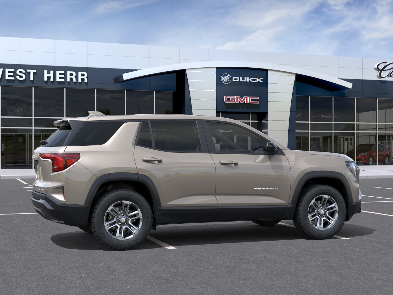 New 2027 Riverstone Metallic GMC Elevation image 5