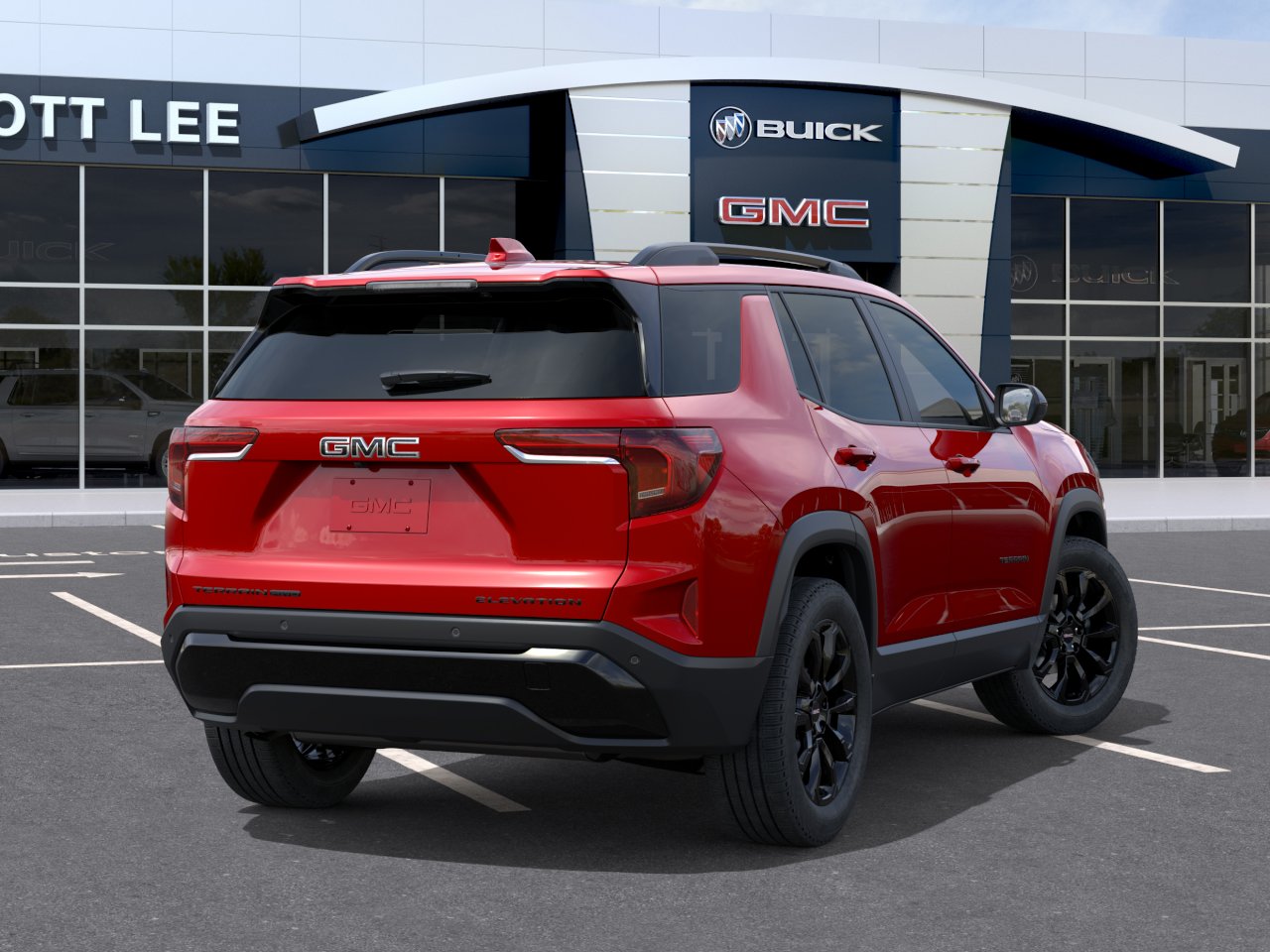 New 2026 Volcanic Red Tintcoat GMC Elevation image 4
