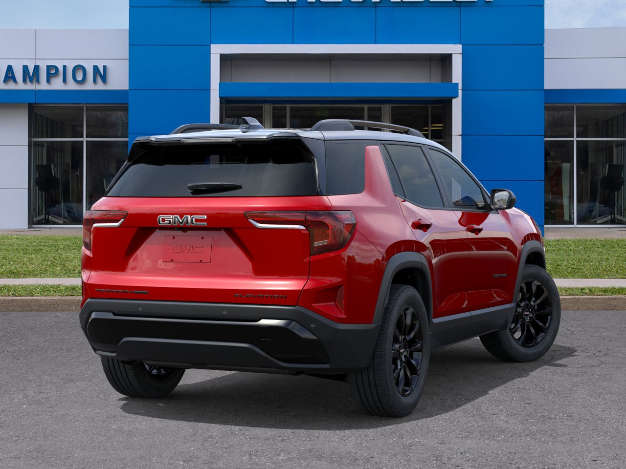 New 2026 Volcanic Red Tintcoat GMC Elevation image 4