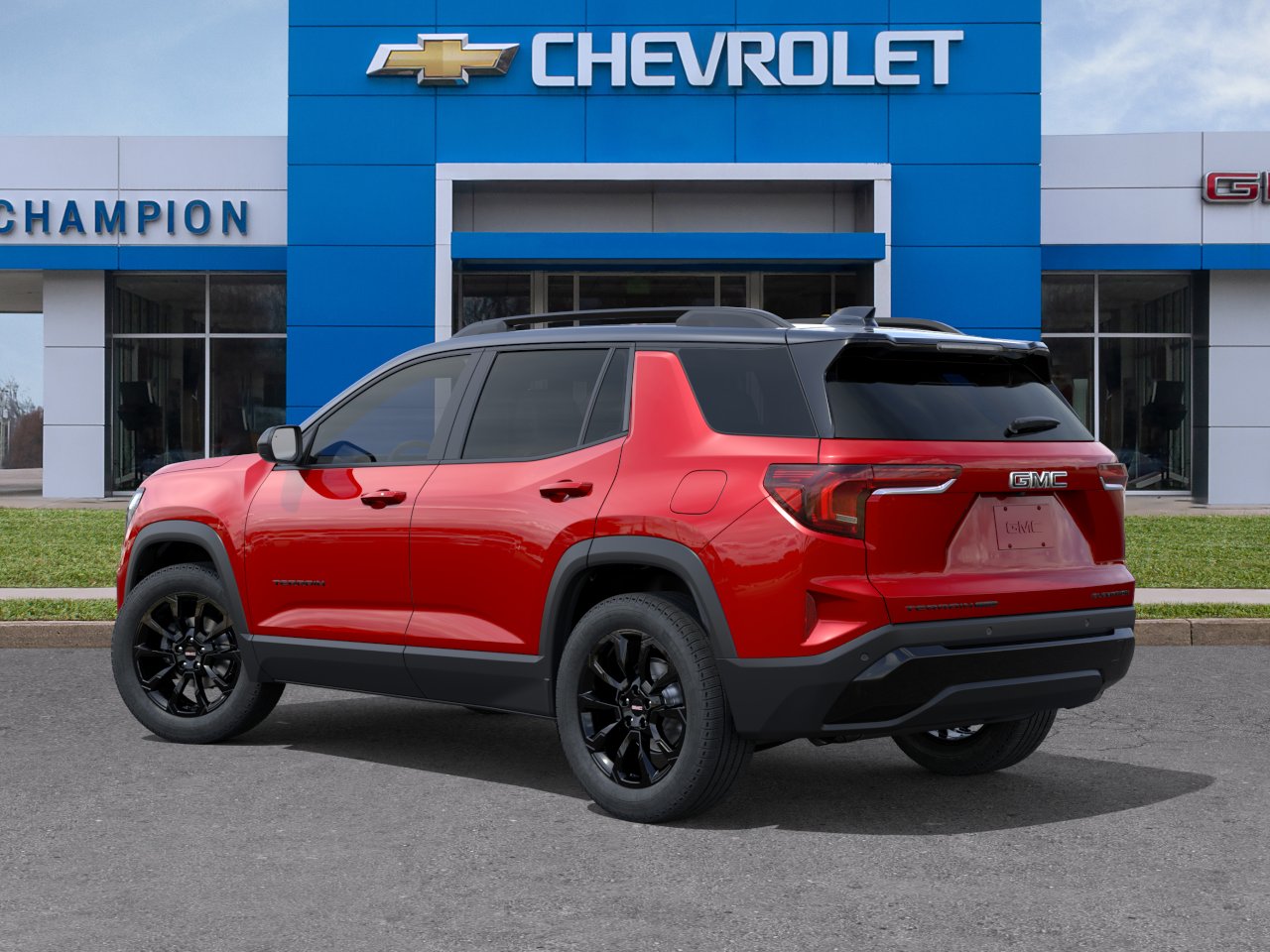 New 2026 Volcanic Red Tintcoat GMC Elevation image 3