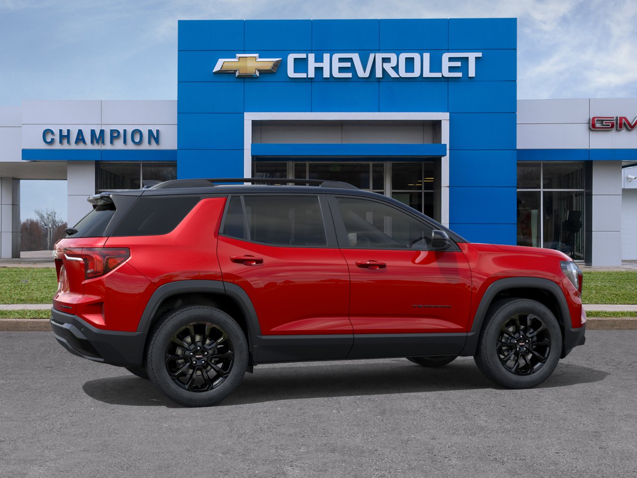 New 2026 Volcanic Red Tintcoat GMC Elevation image 5
