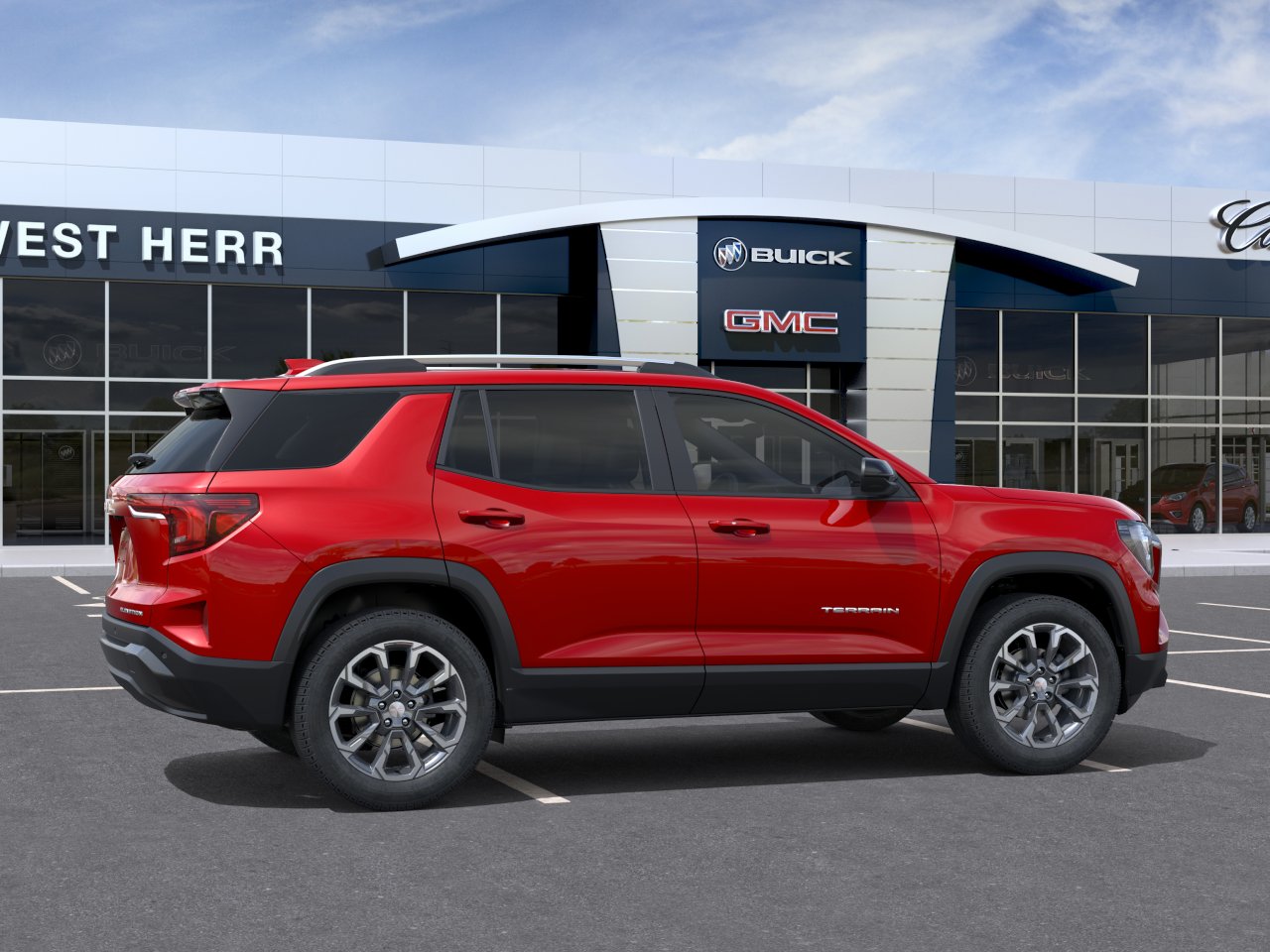New 2027 Volcanic Red Tintcoat GMC Elevation image 5