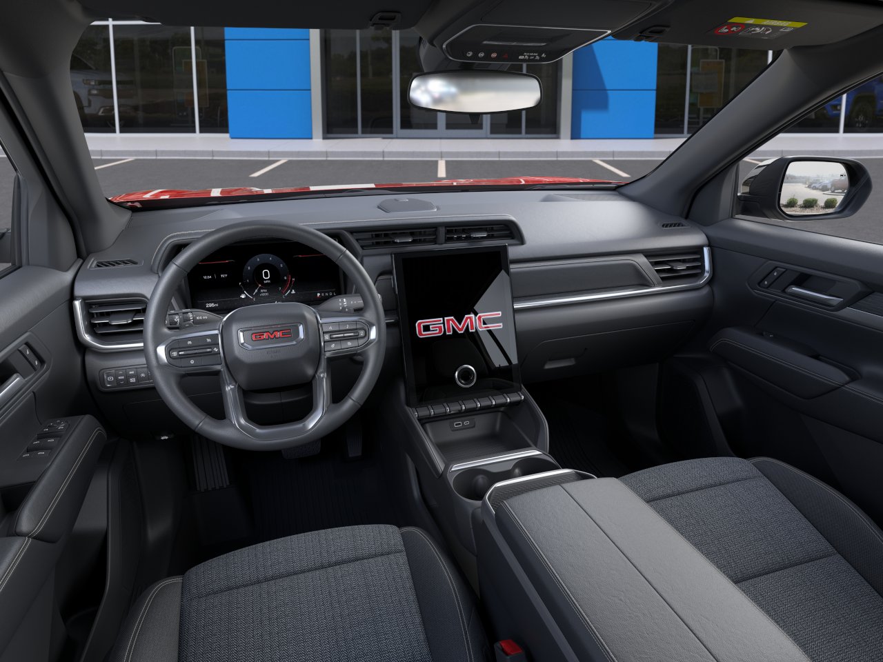 New 2027 Volcanic Red Tintcoat GMC AWD Elevation image 15