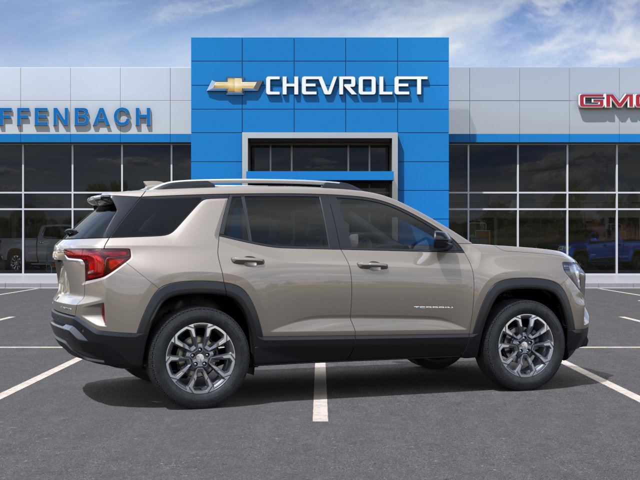 New 2027 Riverstone Metallic GMC Elevation image 5