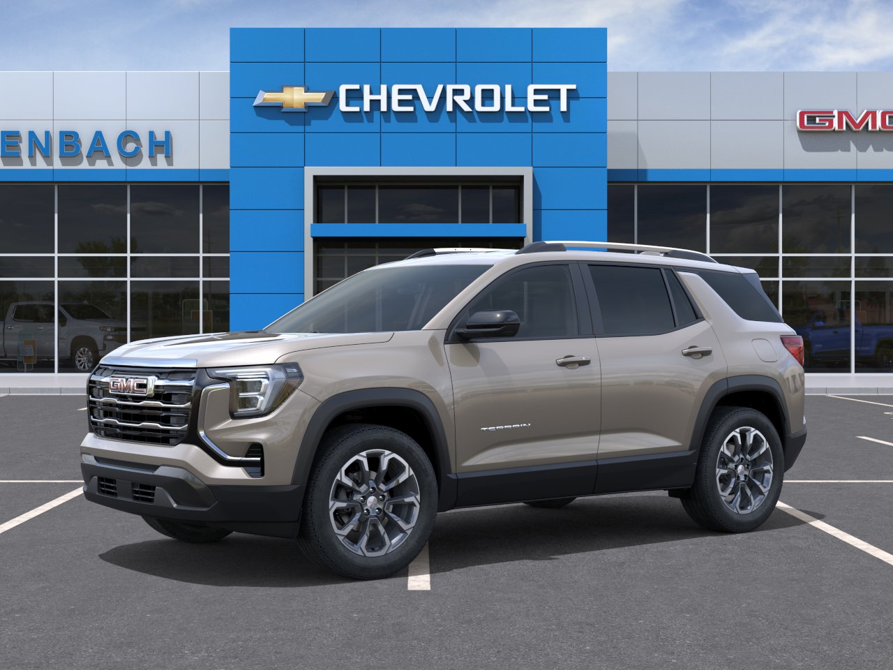 New 2027 Riverstone Metallic GMC Elevation image 2