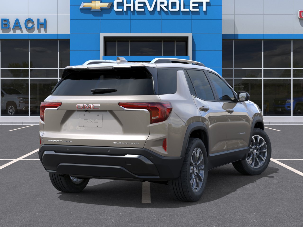 New 2027 Riverstone Metallic GMC Elevation image 4