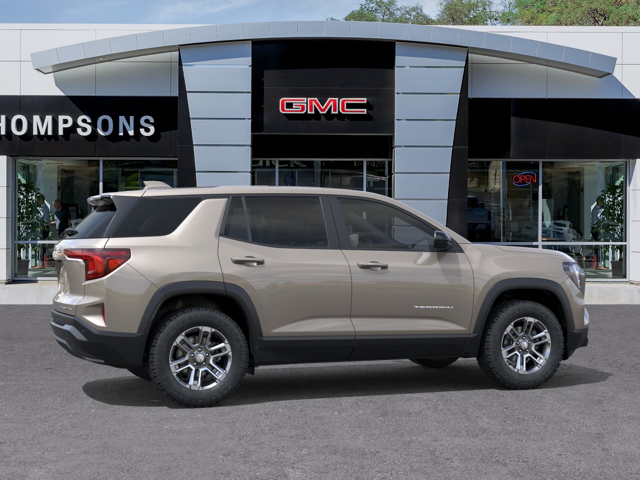 New 2027 Riverstone Metallic GMC AWD Elevation image 21