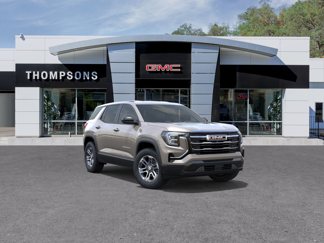 New 2027 Riverstone Metallic GMC AWD Elevation image 19