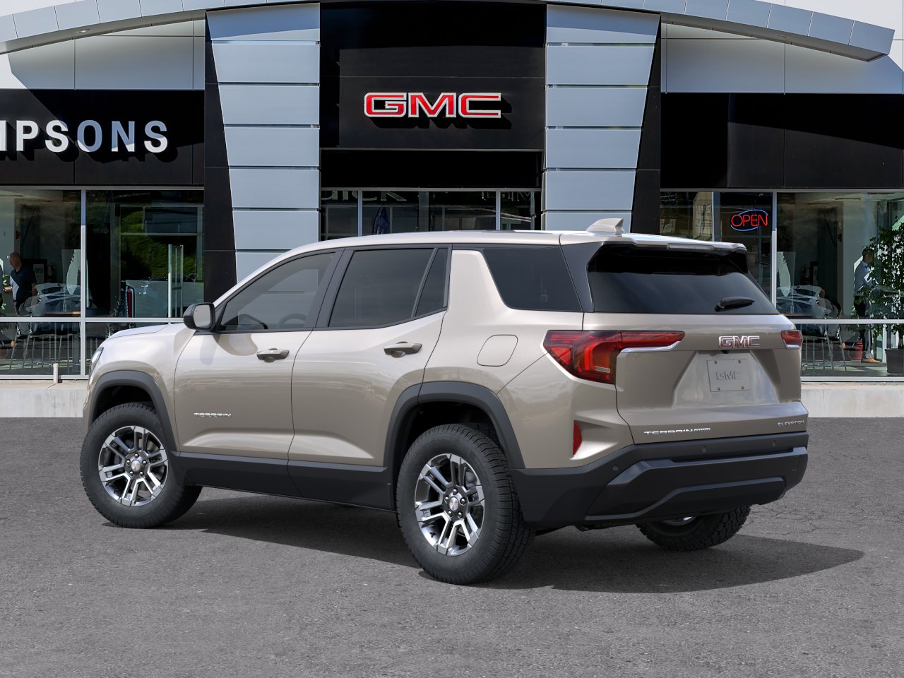 New 2027 Riverstone Metallic GMC AWD Elevation image 20