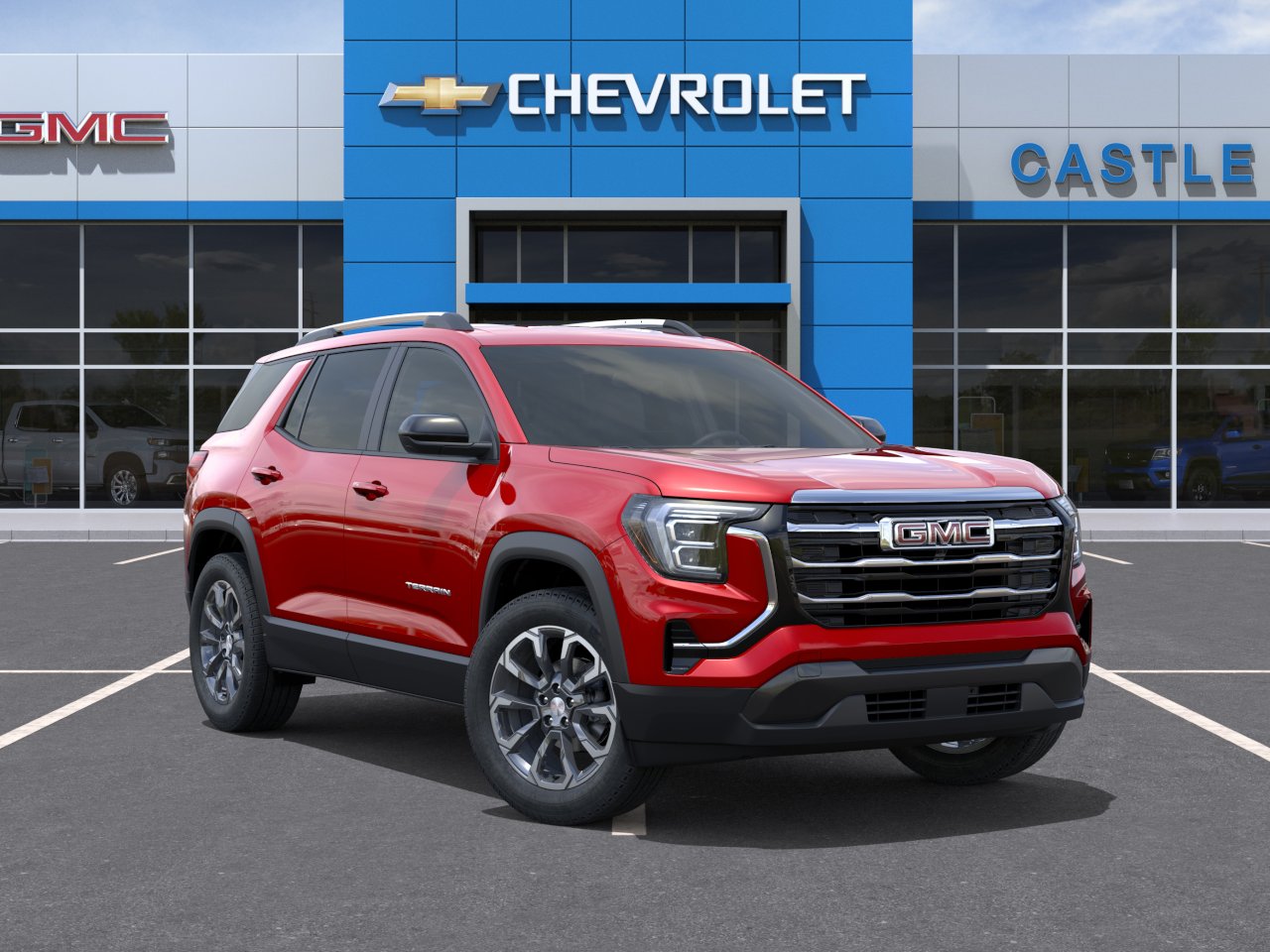 New 2027 Volcanic Red Tintcoat GMC Elevation image 35