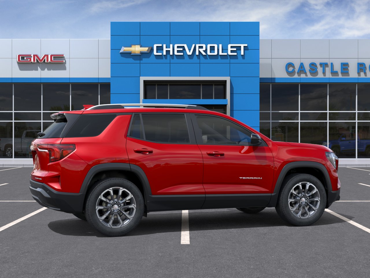 New 2027 Volcanic Red Tintcoat GMC Elevation image 33
