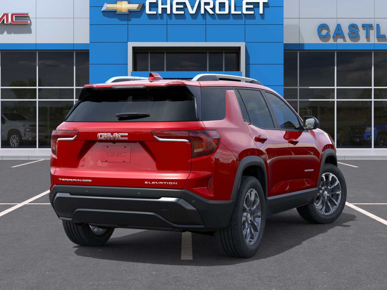 New 2027 Volcanic Red Tintcoat GMC Elevation image 32