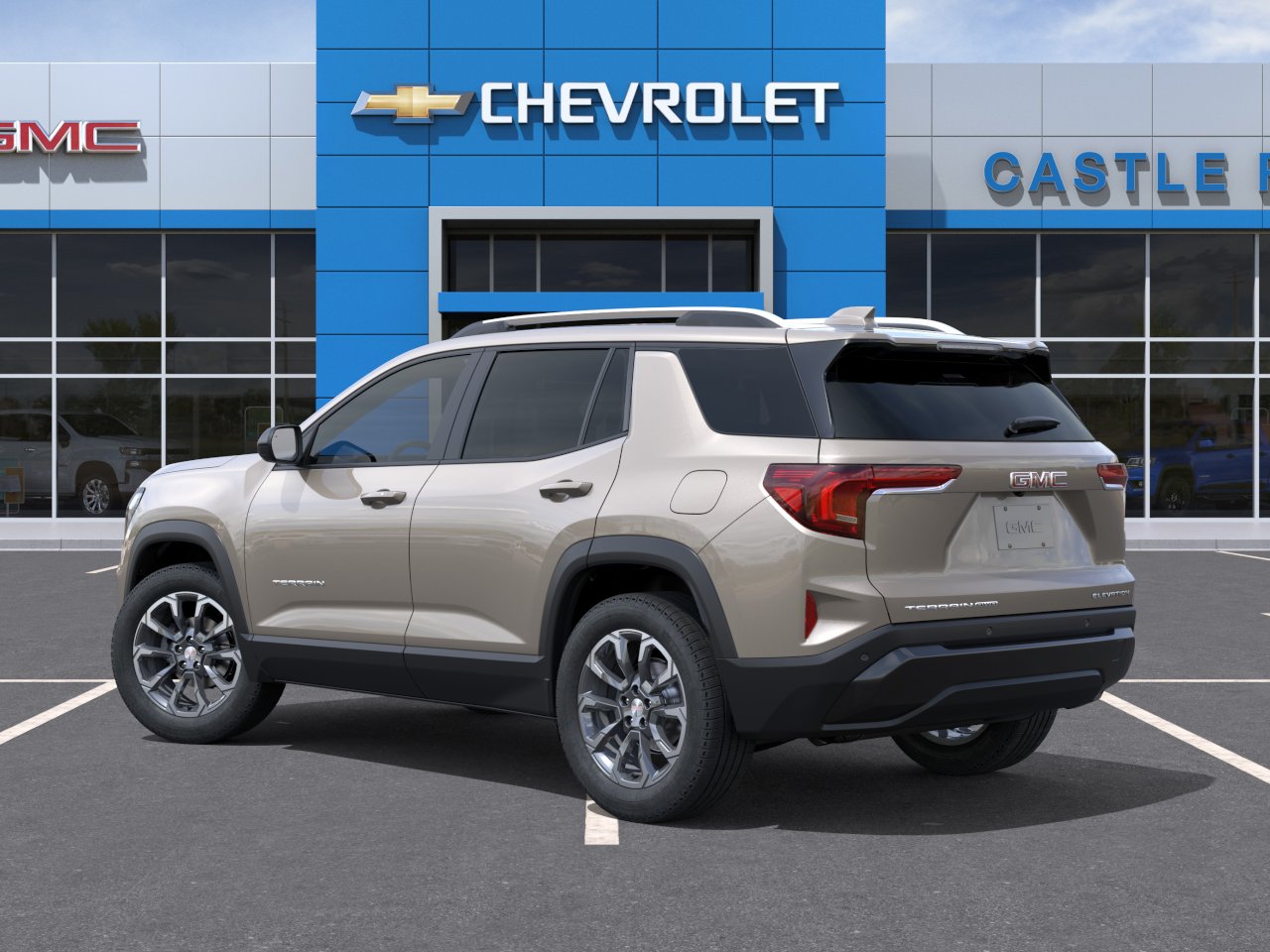 New 2027 Riverstone Metallic GMC Elevation image 31