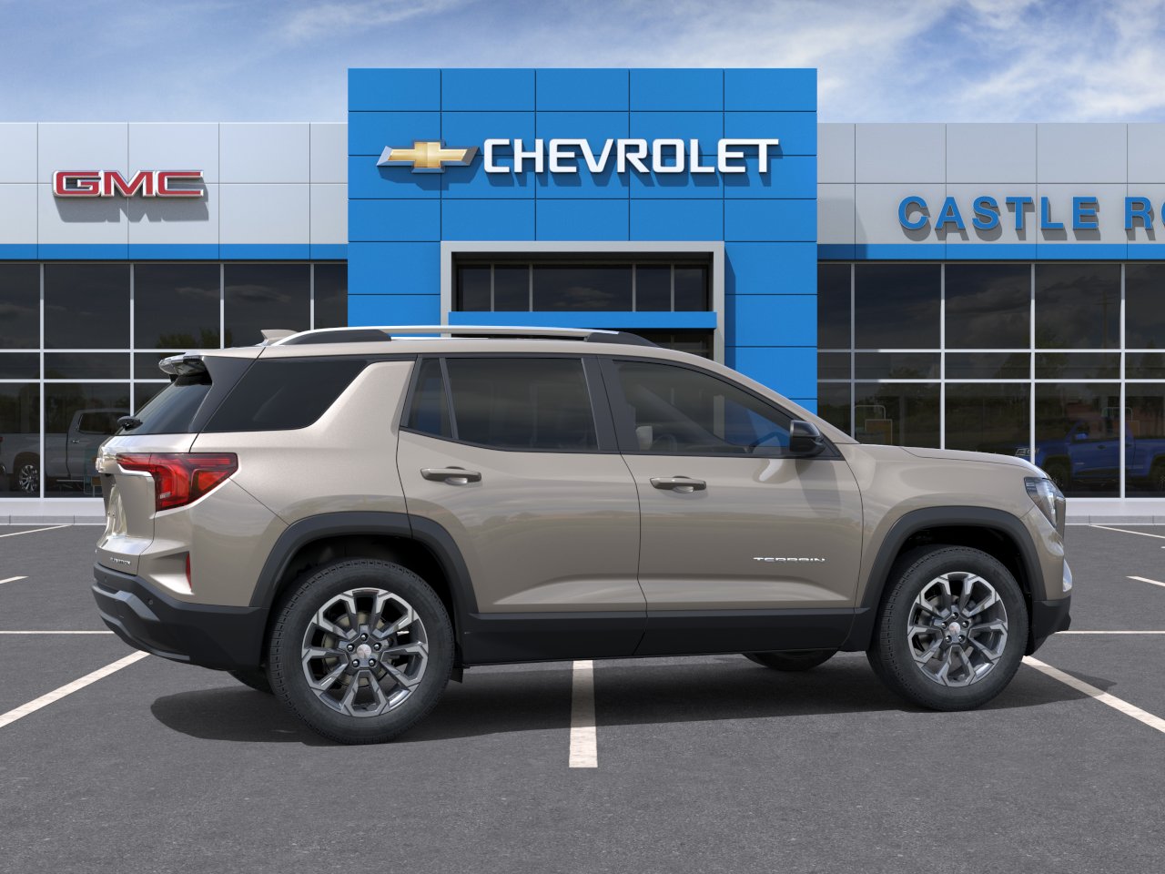 New 2027 Riverstone Metallic GMC Elevation image 33