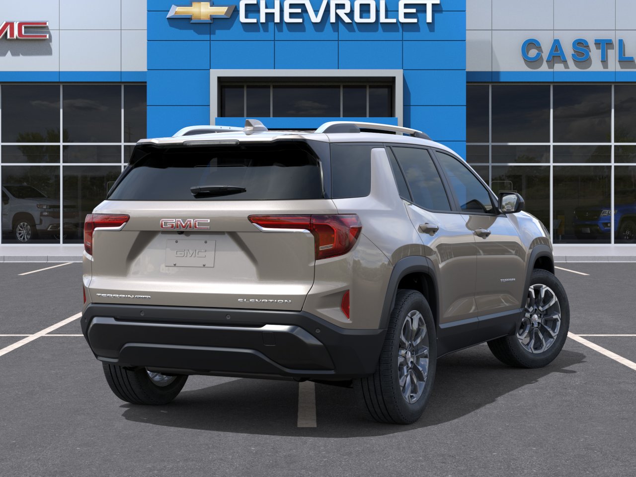 New 2027 Riverstone Metallic GMC Elevation image 32
