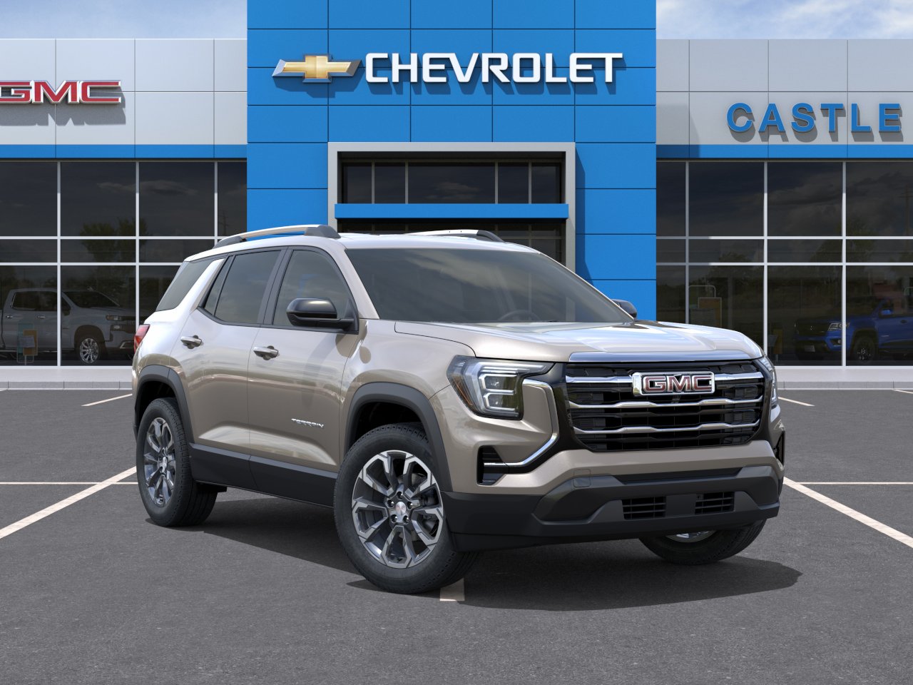 New 2027 Riverstone Metallic GMC Elevation image 35