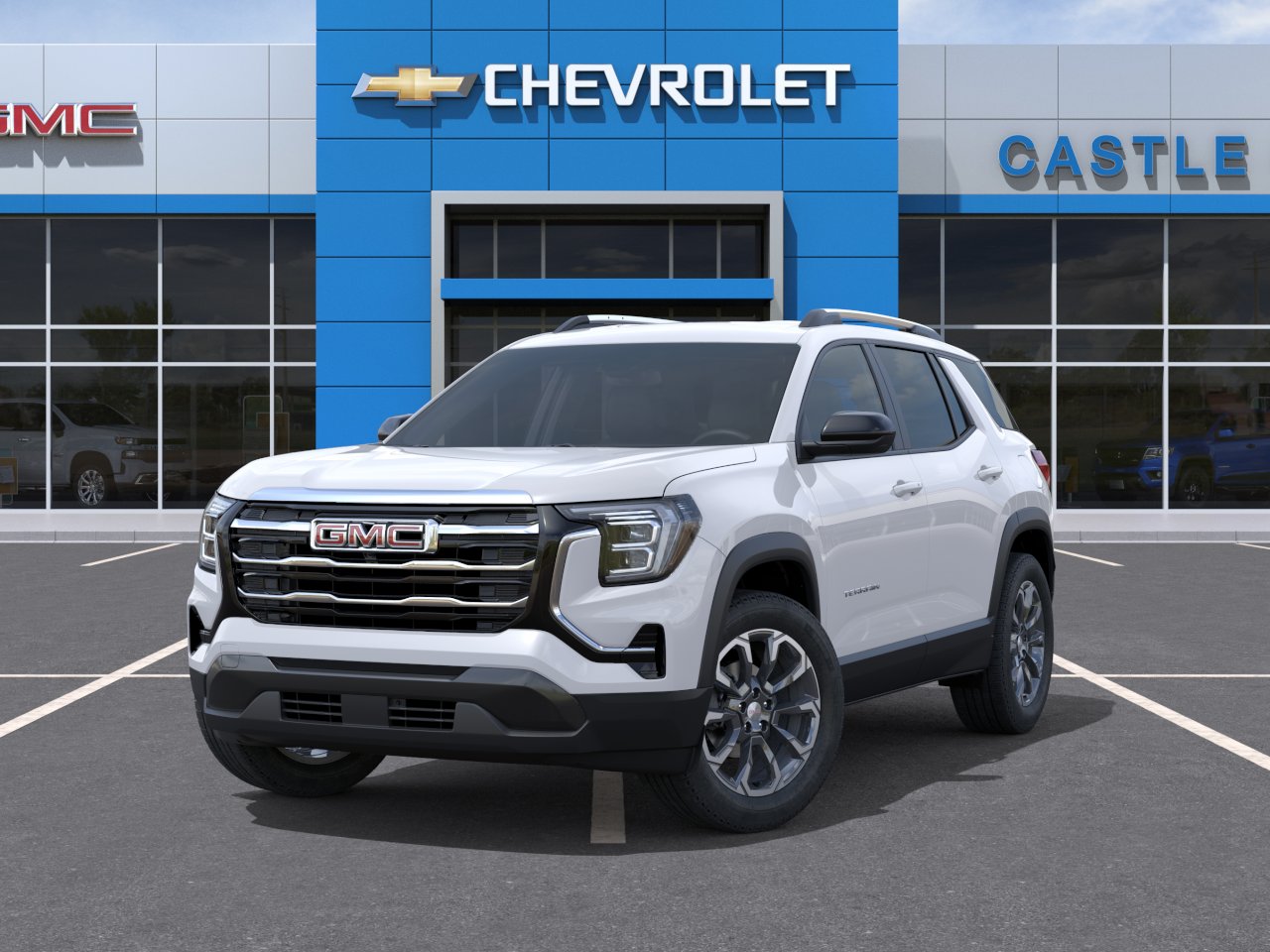 New 2027 Summit White GMC AWD Elevation image 6