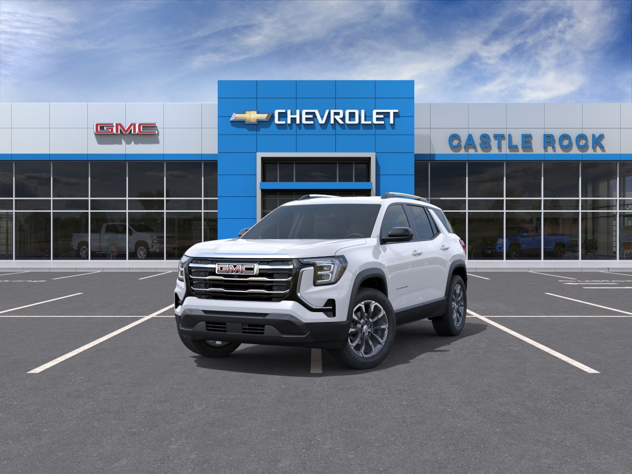 New 2027 Summit White GMC AWD Elevation image 8