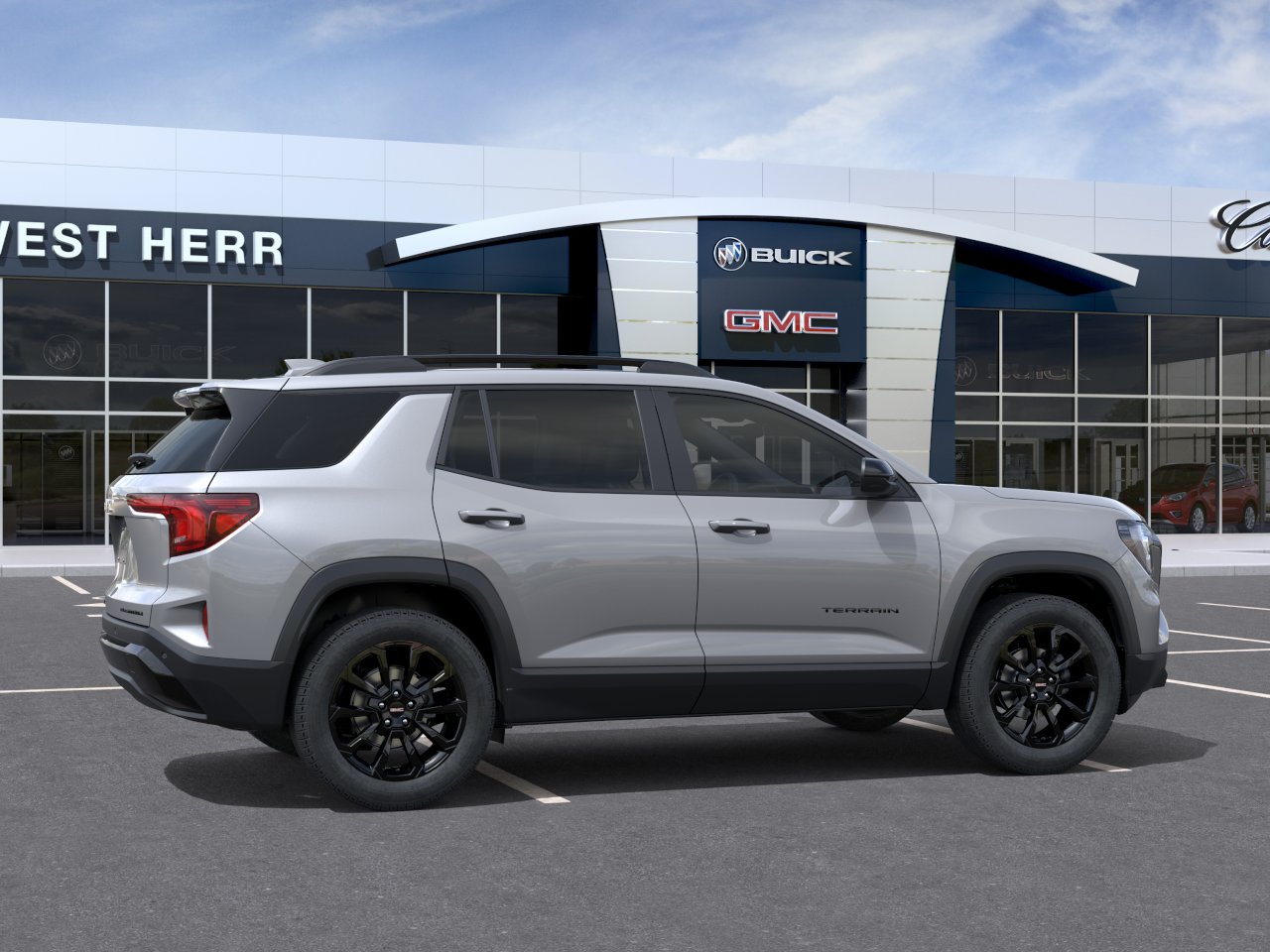 New 2027 Sterling Metallic GMC AWD Elevation image 5